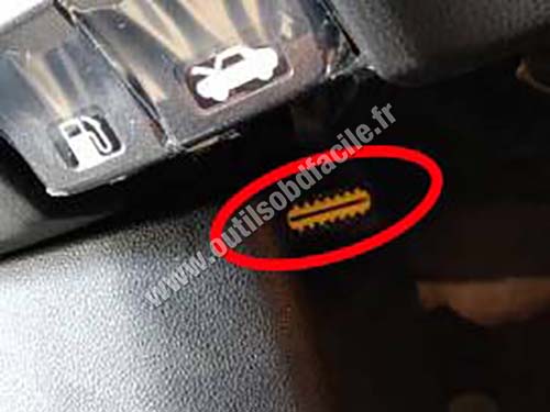 Renault Koleos - Connecteur OBD
