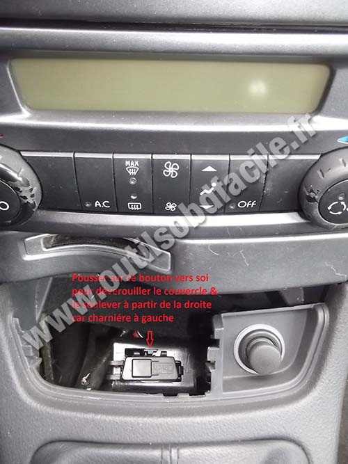Renault Laguna 2 - Console centrale