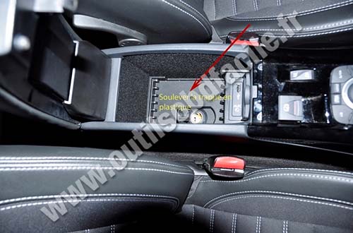 Renault Laguna 3 Phase 2 accoudoir central