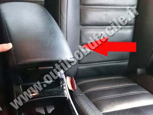 Renault Latitude Accoudoir