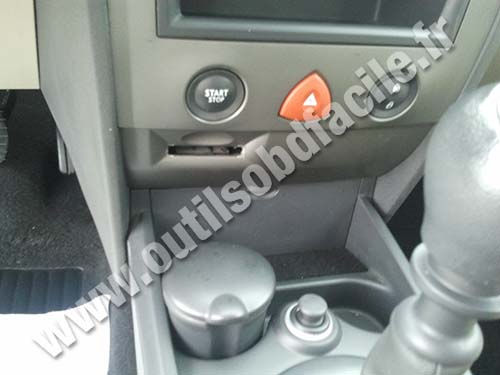 Renault Megane console centrale