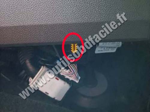 Renault Megane - Prise OBD