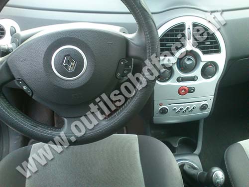Renault Modus phase 1 tableau de bord