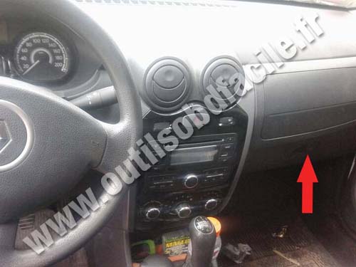 Renault Sandero - Tableau de bord