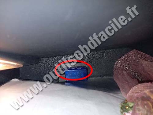 Renault Sandero - Prise OBD