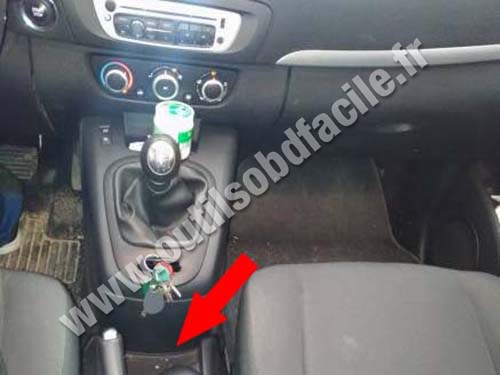Renault Scenic 3 - Console centrale