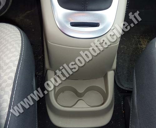 Renault Scenic 3 console centrale