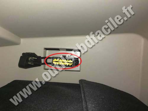 Renault Symbol III - Prise OBD2