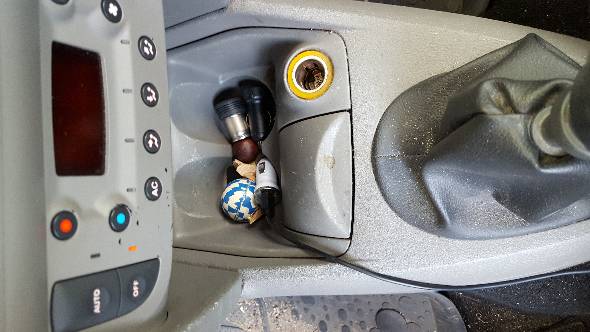 Renault Thalia - Console centrale