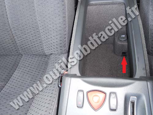Renault Vel Satis vide poche central