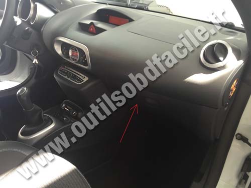 Renault Wind boite à gants