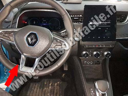 Renault Zoe - Tableau de bord
