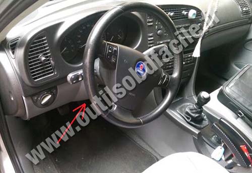 Saab 9-3 tableau de bord