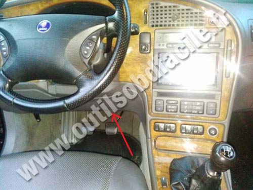 Saab 9-5 tableau de bord
