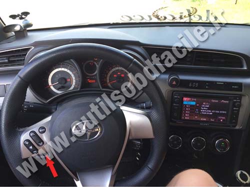 Scion tC - Tableau de bord