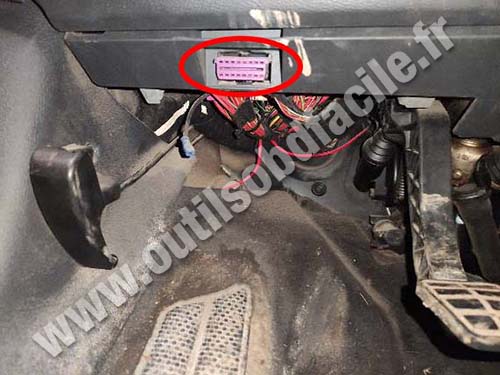 Seat Alhambra - Prise OBD