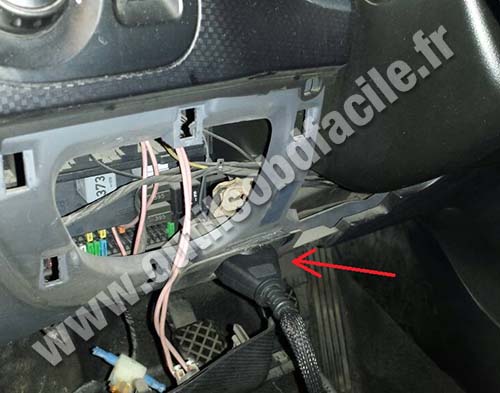 Seat Altea prise OBD2