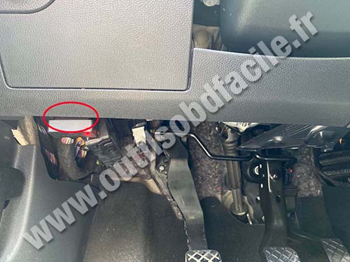 Seat Ibiza - Prise OBD