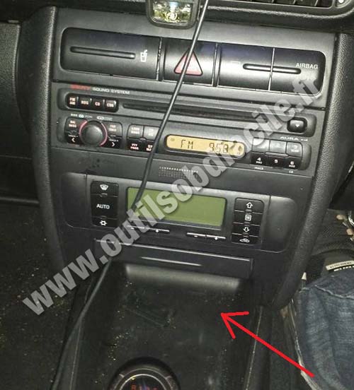 Seat Leon console centrale