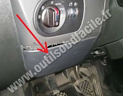 Seat Leon cache plastique