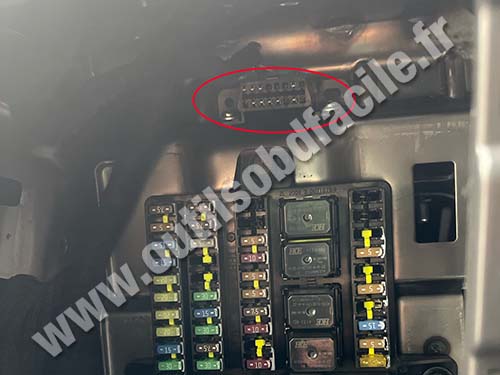 Shineray SWM G01 - Prise OBD
