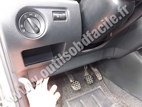 Skoda Fabia boite à fusibles