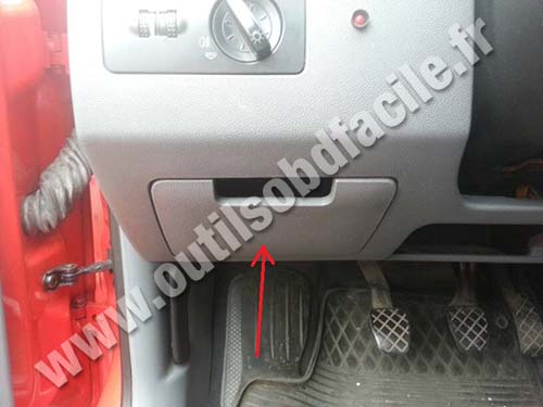 Skoda Fabia boite à fusibles