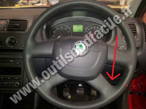 Skoda Roomster tableau de bord