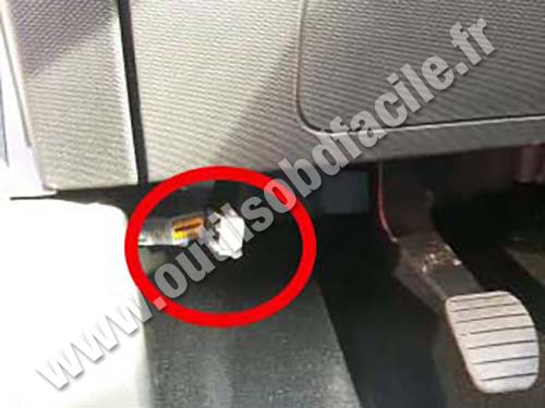 Smart Forfour Connecteur OBD