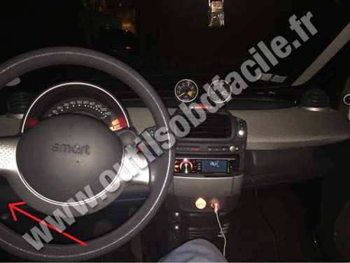 Smart Fortwo tableau de bord