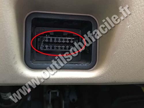 Subaru Forester - Prise OBD