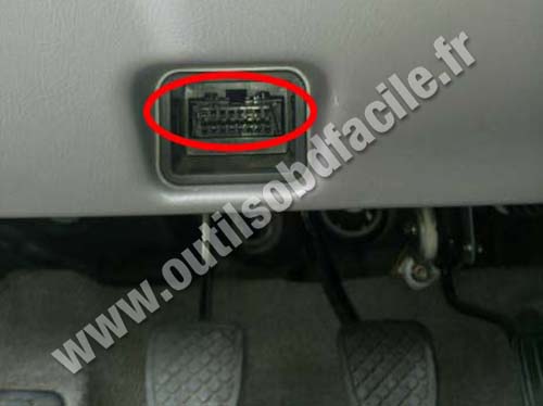 Prise OBD2 Subaru Forester SG (2002 2008) Trouvez