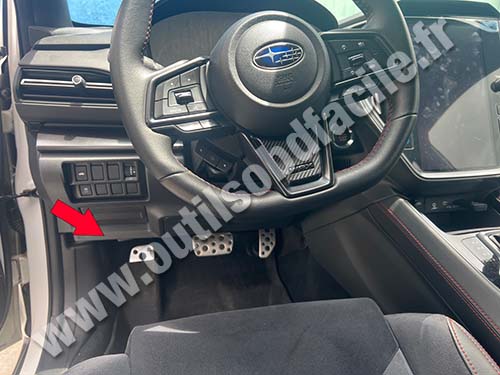 Subaru WRX - Tableau de bord conducteur