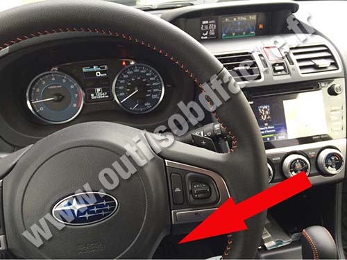Subaru XV Tableau de bord