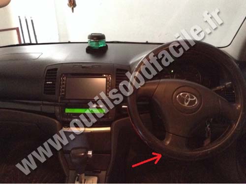 Toyota Allion tableau de bord