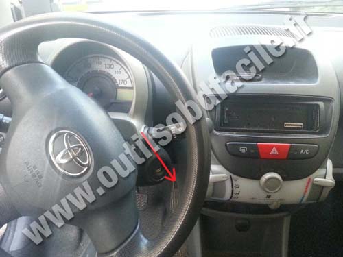 Toyota Aygo tableau de bord