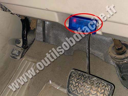 Toyota Camry - Prise de diagnostic