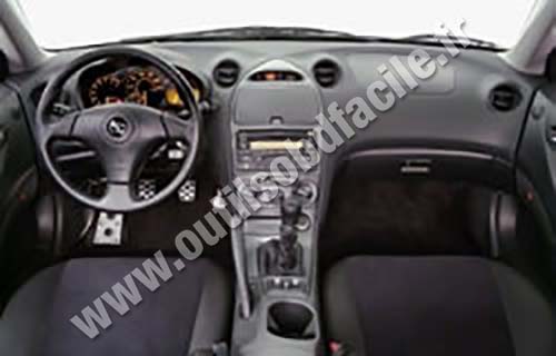 Toyota Celica tableau de bord