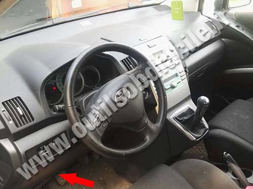 Toyota Corolla Verso - Tableau de bord