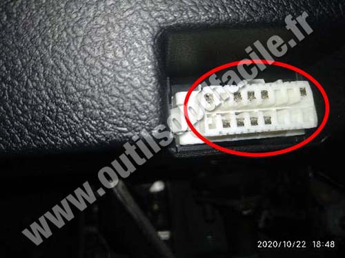 Toyota Fortuner - Prise OBD