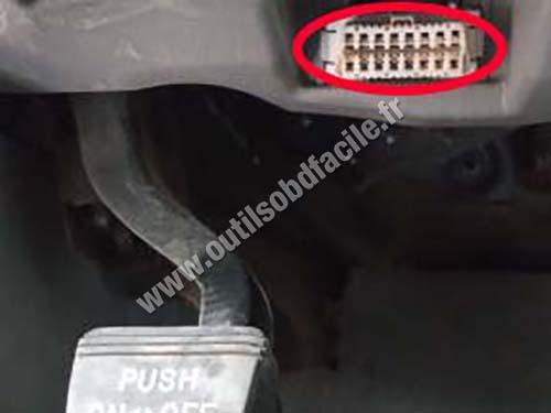 Toyota Highlander - Prise OBD