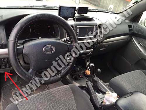 Toyota Land Cruiser tableau de bord