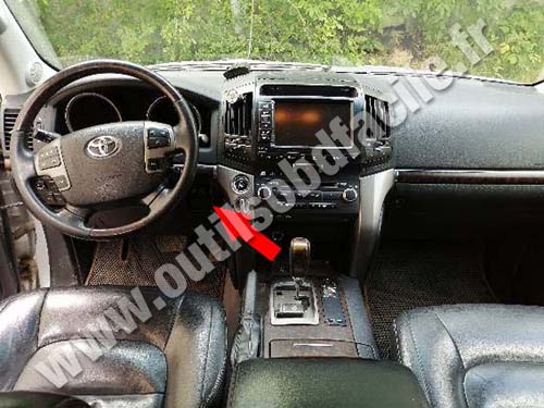 Toyota Land Cruiser - Tableau de bord