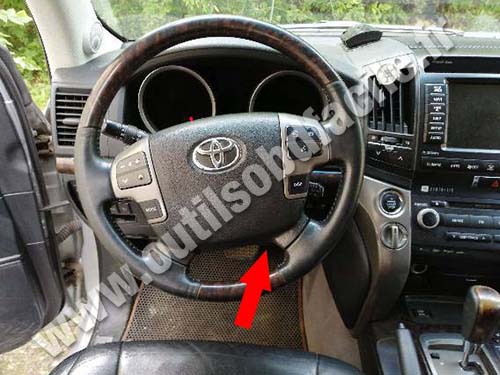 Toyota Land Cruiser - Pédalier