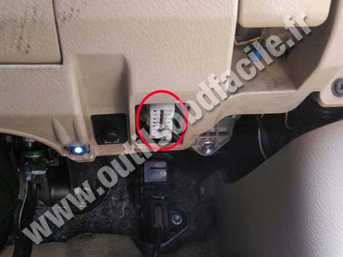 Toyota Mark X - Prise OBD II