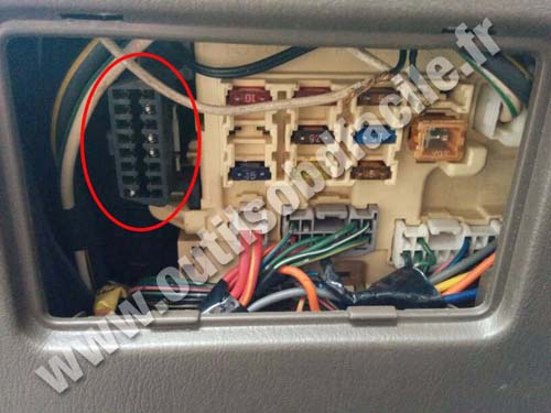 Toyota Tercel Connecteur OBD2