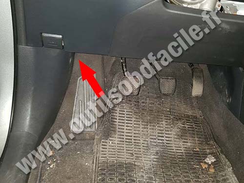 Toyota Verso - Pédalier