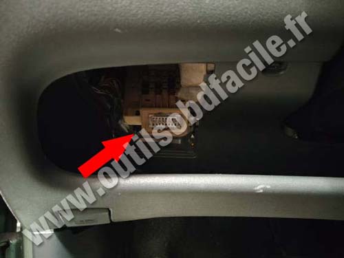 Toyota Yaris - Vide poche