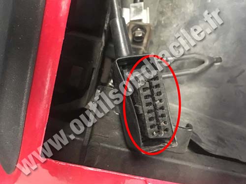 Triumph Daytona 600 - Prise OBD
