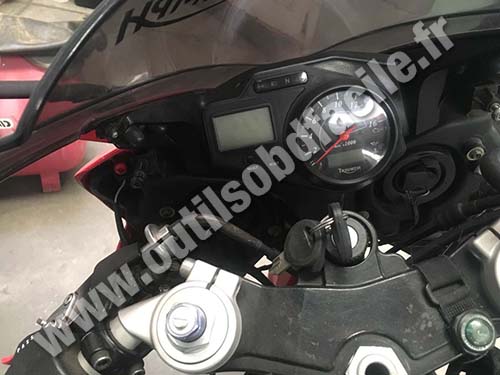 Triumph Daytona 600 - Compteurs